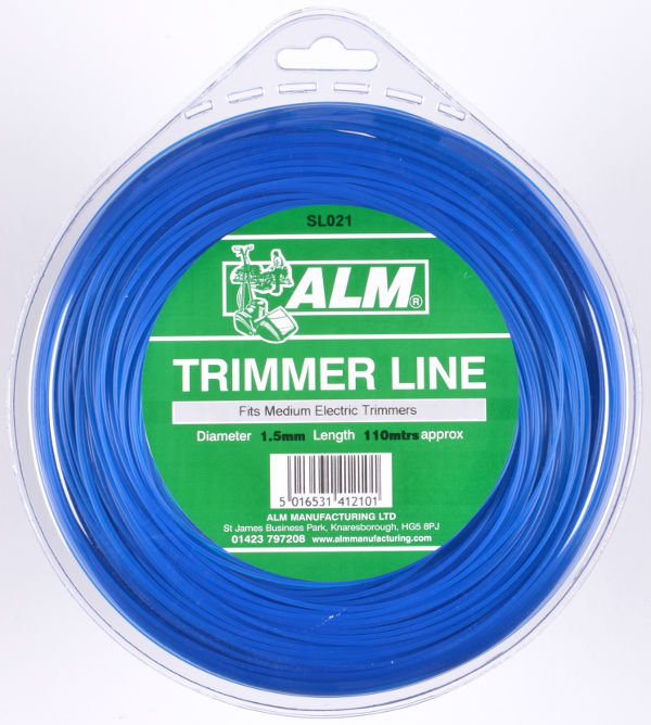 1.5mm x 92m - Blue Trimmer Line - 1/4kg Pack - Click Image to Close